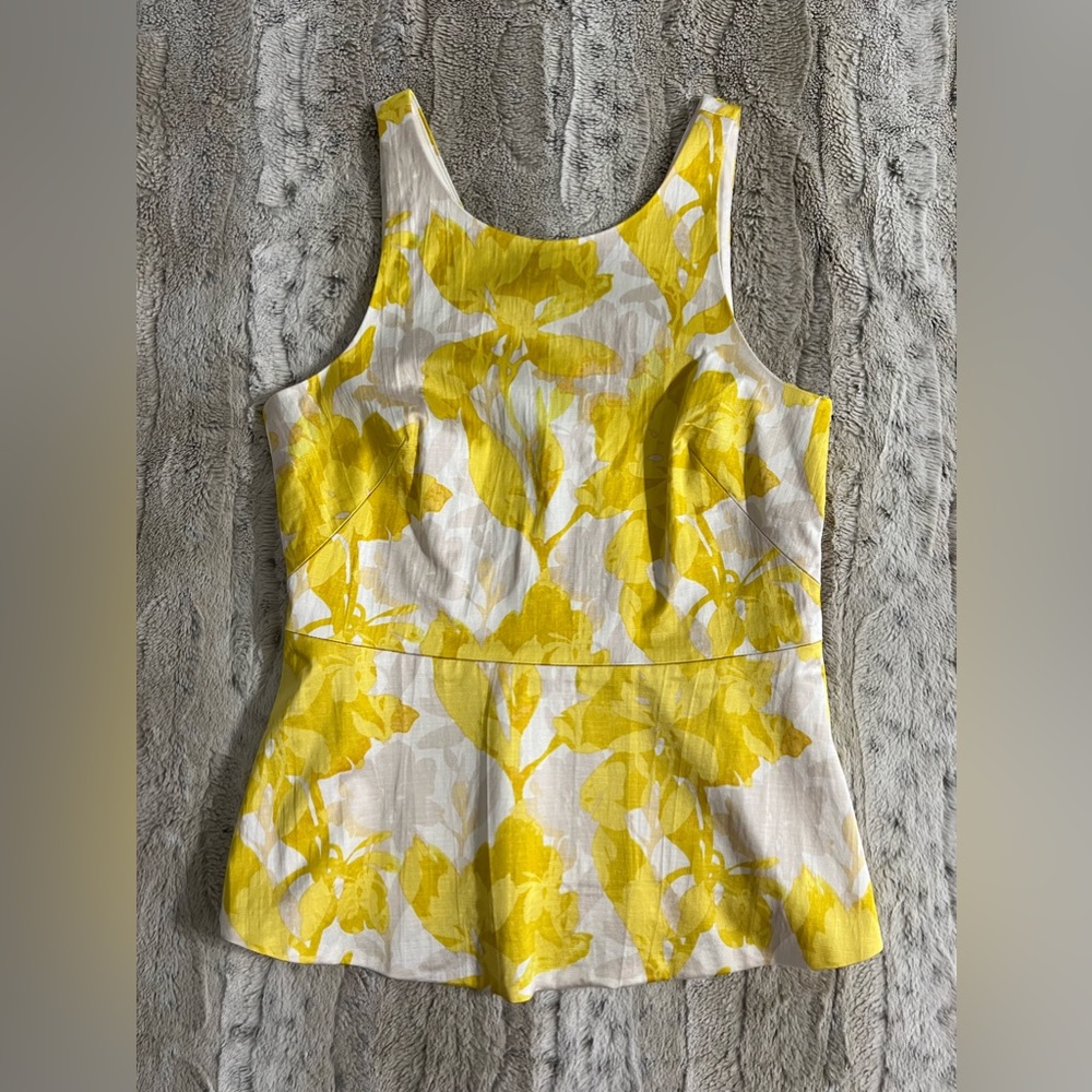Banana Republic Peplum Top Size 0 NWOT
